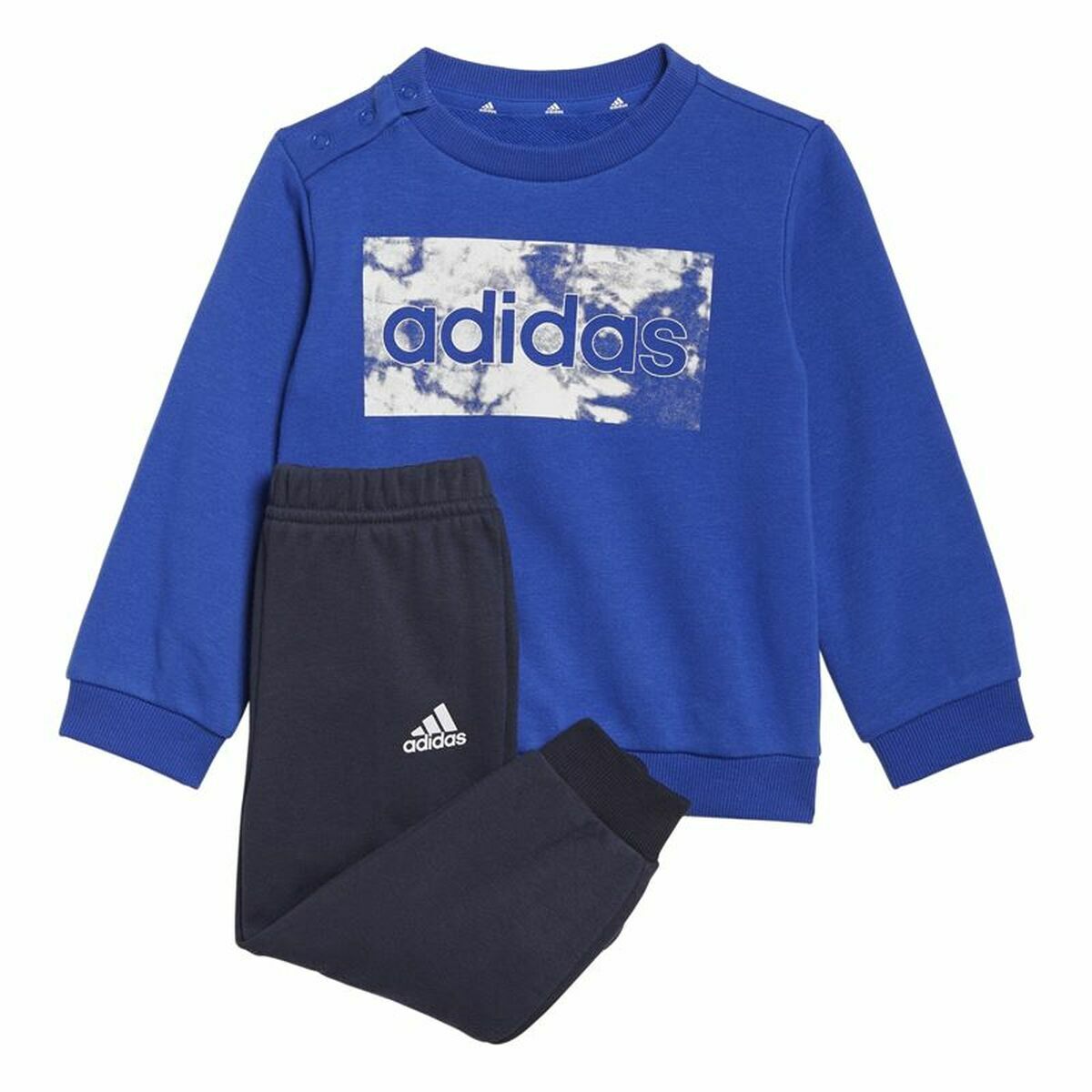 Träningskläder, Barn Adidas Essentials Bold  Blå - 5