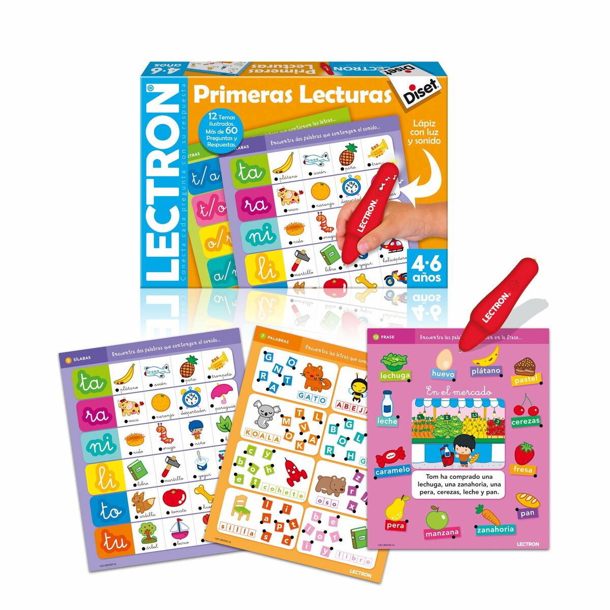 Utbildningsspel Lectron Diset Primeras Lecturas ES - 4