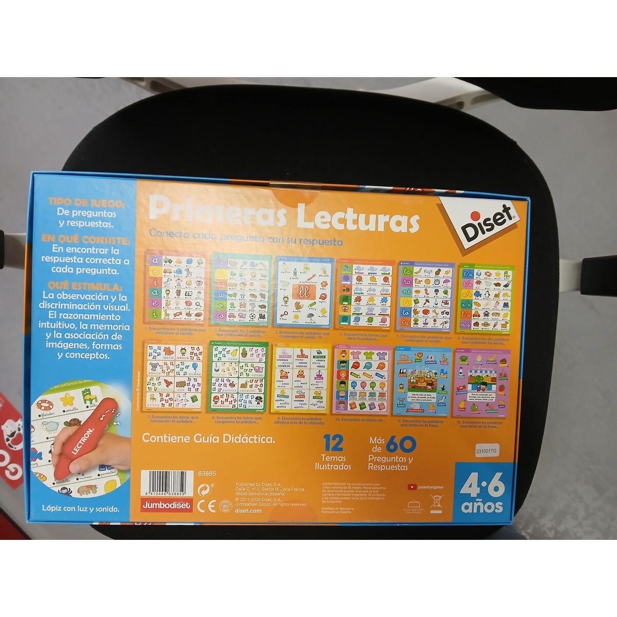 Utbildningsspel Lectron Diset Primeras Lecturas ES - 8