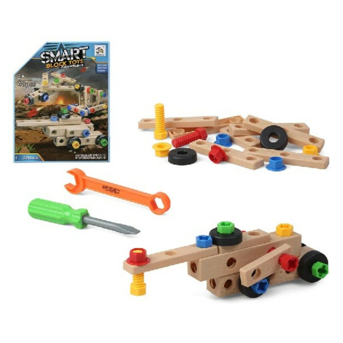 Byggsats Smart  Block Toys (22 x 17 cm) - 3