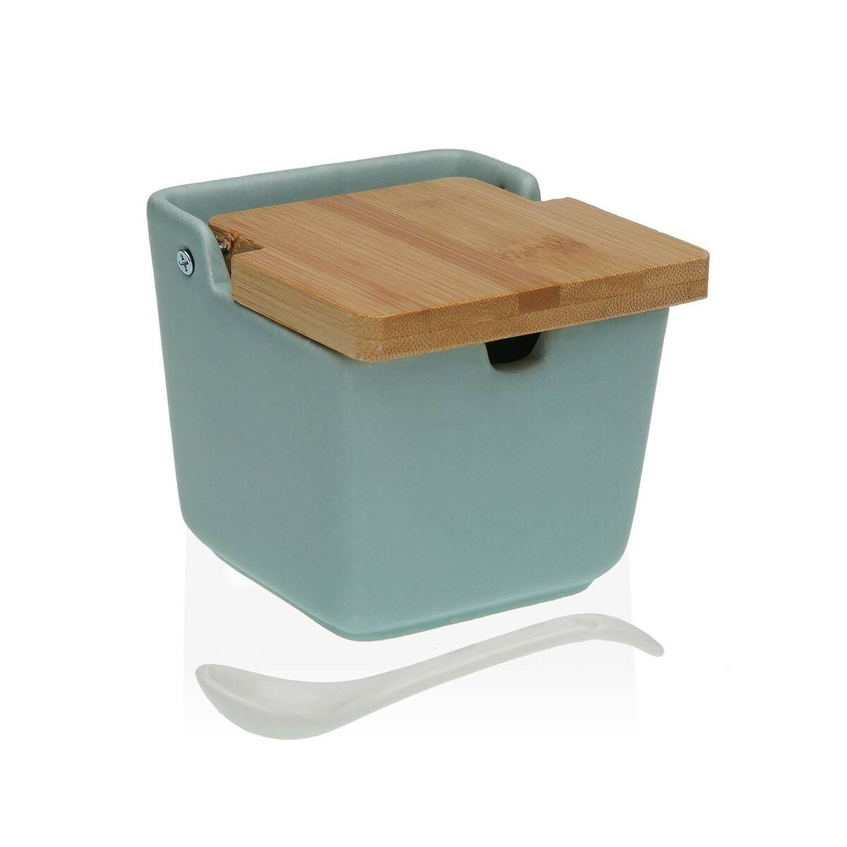 Sockerströare Versa Blå 8,8 x 8,5 x 8,8 cm Keramik - 2
