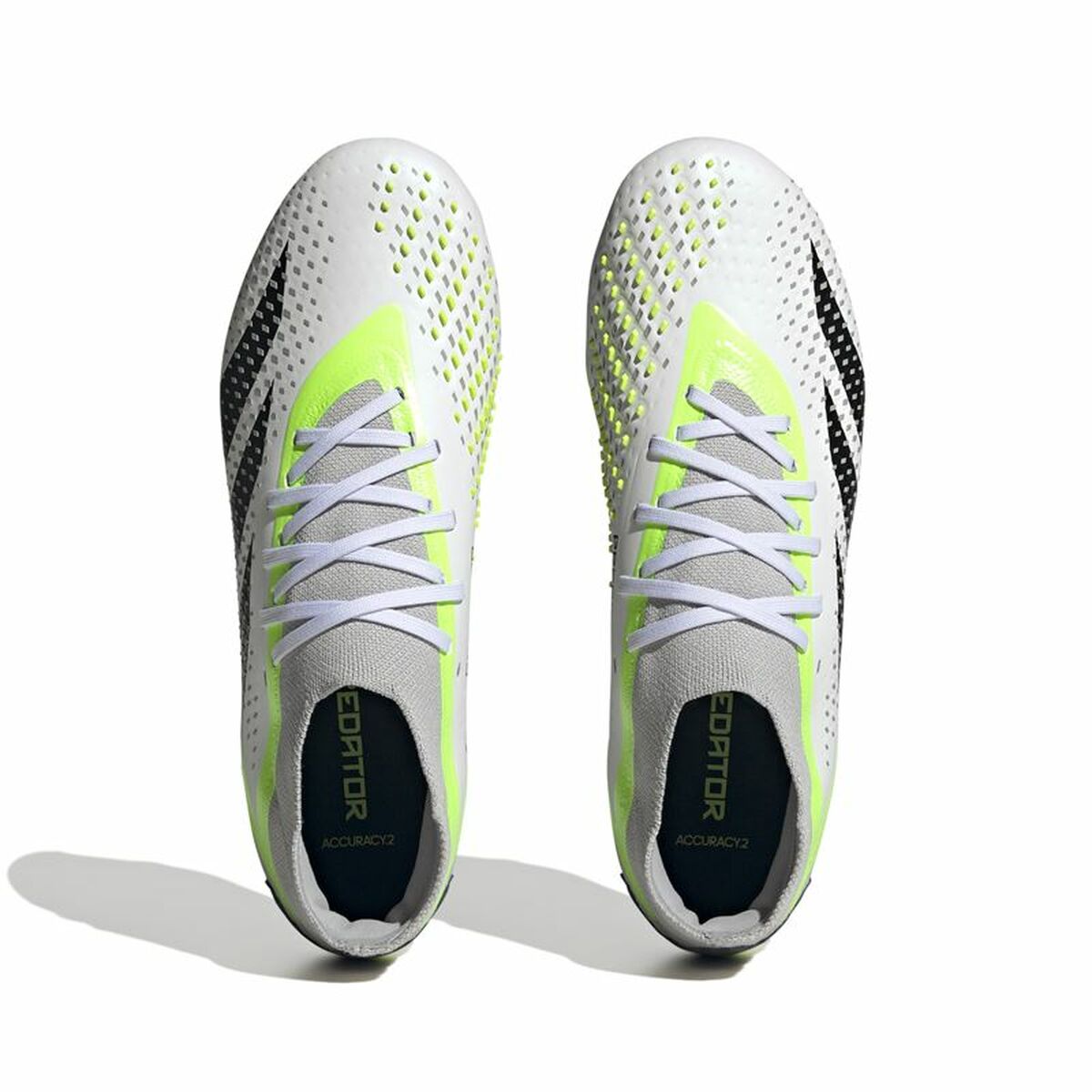 Fotbollsskor för vuxna Adidas Predator Accuracy.2 Fg Gul Vit Grå - 4