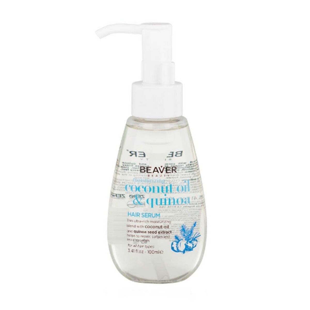 Vårdande hårinpackning Beaver COCONUT OIL & QUINOA 250 ml