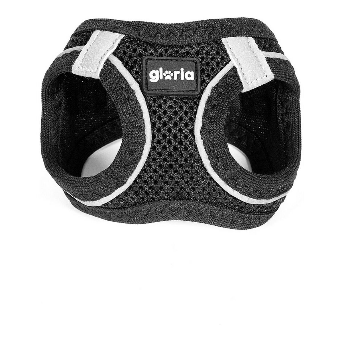 Hundsele Gloria Air Mesh Trek Star Justerbar Svart Storlek XXXS (18-20 cm) - 12