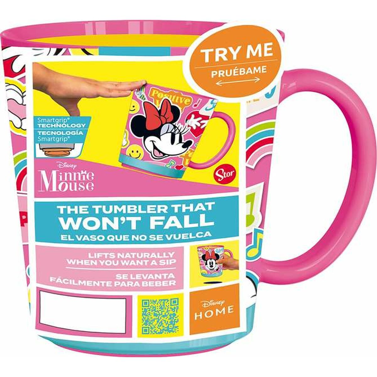 Mugg Minnie Mouse Flower Power 410 ml Plast - 2