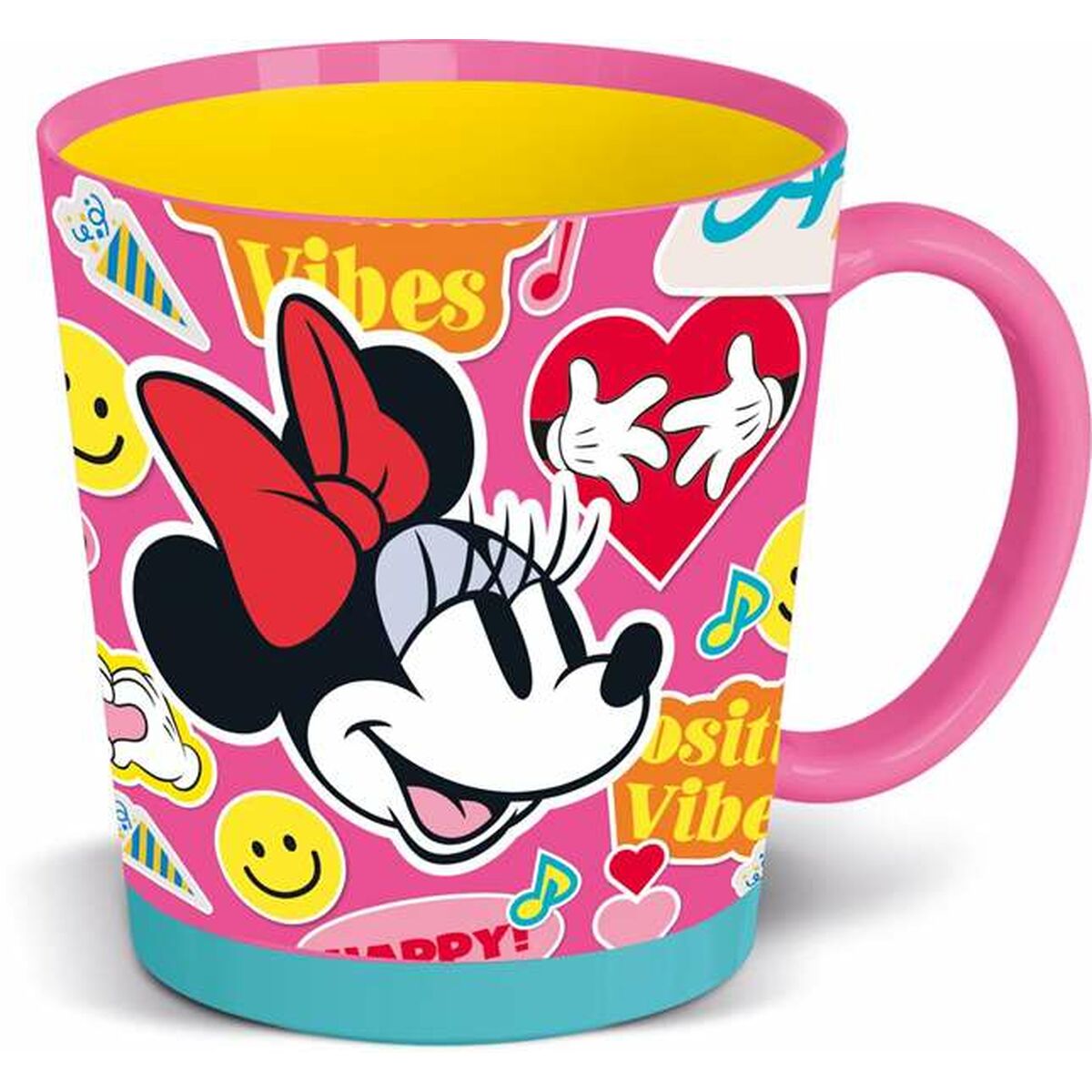 Mugg Minnie Mouse Flower Power 410 ml Plast