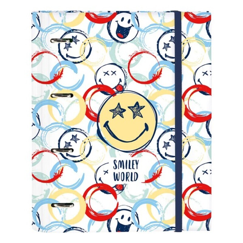 Ringpärm Smiley 512090666 Multicolour (27 x 32 x 3.5 cm) - 4