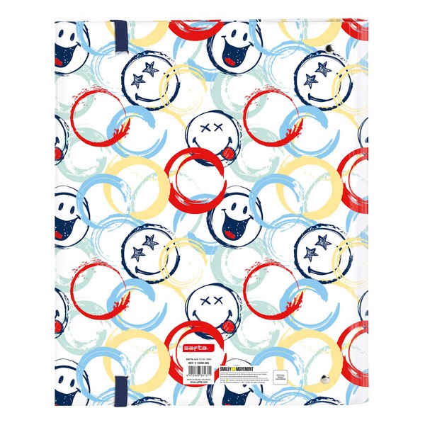 Ringpärm Smiley 512090666 Multicolour (27 x 32 x 3.5 cm) - 2