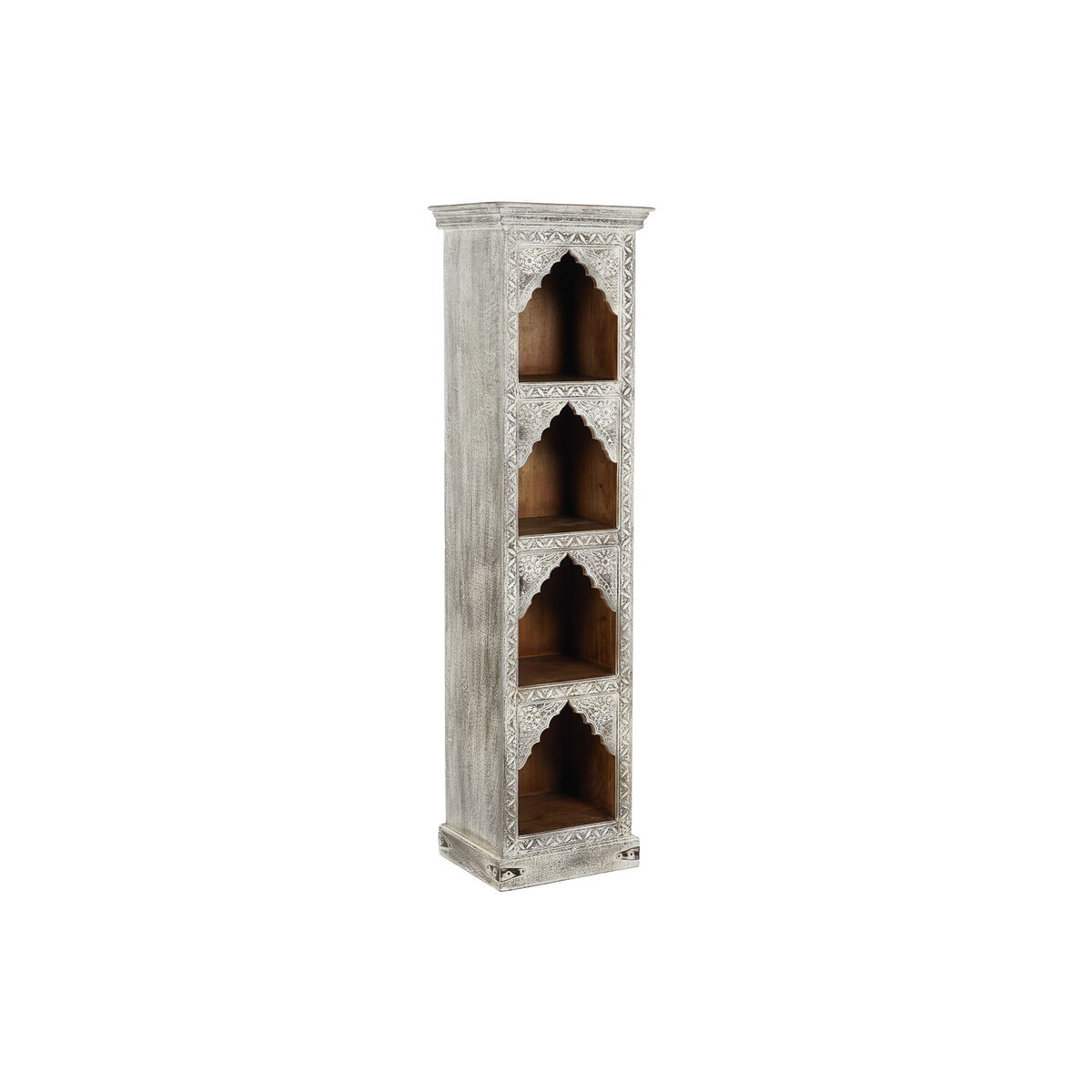 Bokhylla Home ESPRIT Vit 50 x 40 x 186 cm - 2