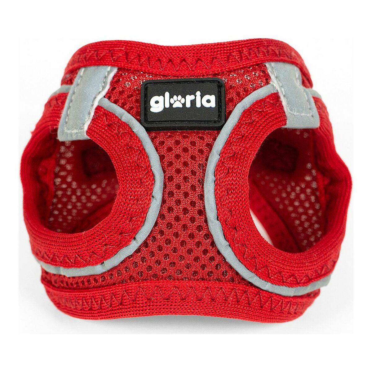 Hundsele Gloria Air Mesh Trek Star Justerbar Röd Storlek XXXS (18-20 cm) - 5