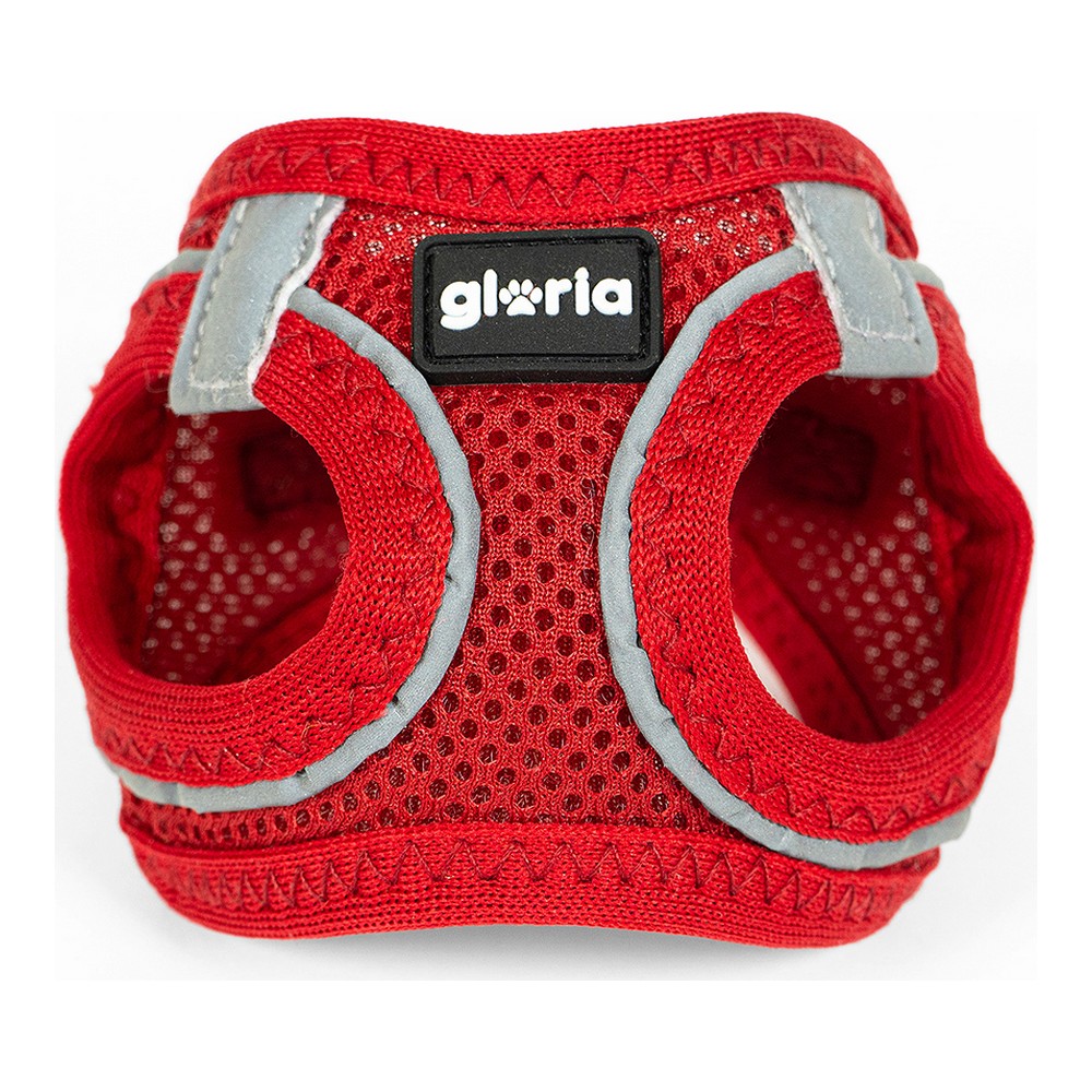 Hundsele Gloria Air Mesh Trek Star Justerbar Röd Storlek XXXS (18-20 cm) - 2