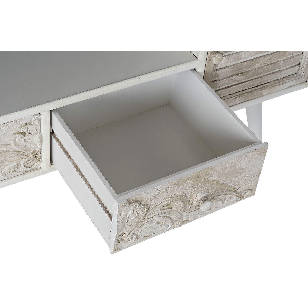 TV-möbler DKD Home Decor Vit Beige 136 x 40,5 x 52 cm - 7