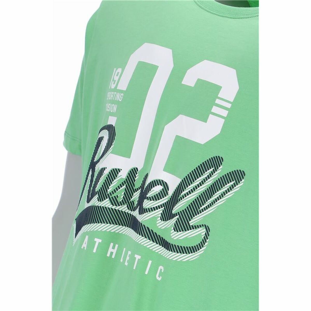 T-shirt med kortärm Herr Russell Athletic Amt A30101 Grön Ljusgrön - 2