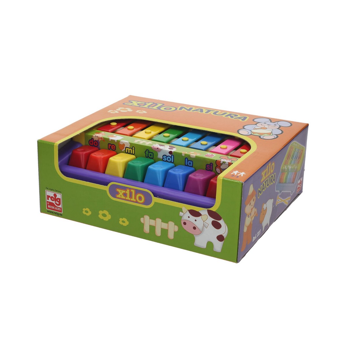 Leksakspiano Reig Xilo Natura Xylofon Piano - 8