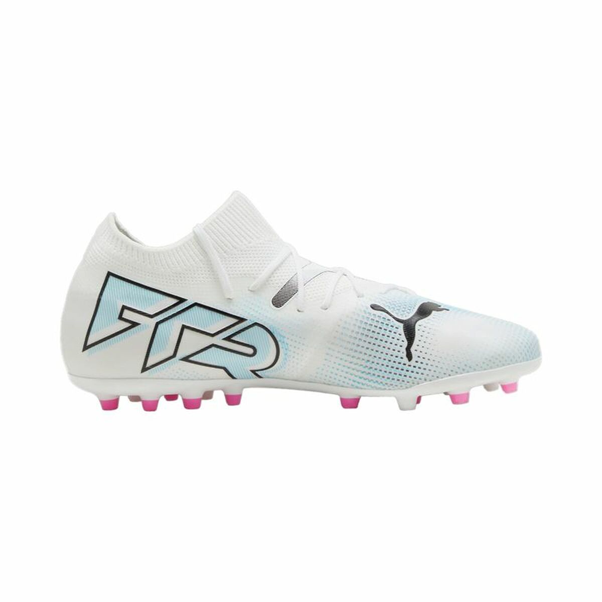 Fotbollsskor för vuxna Puma Future 7 Match MG Vit Svart - 2