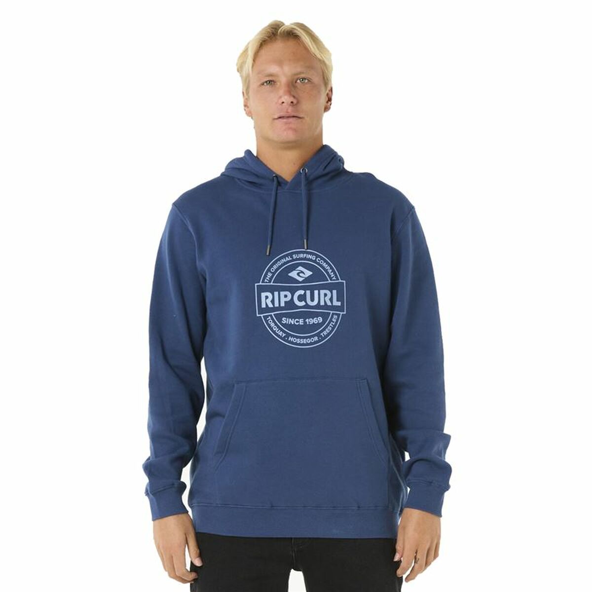 Tröja med huva Herr Rip Curl Stapler Hood Blå