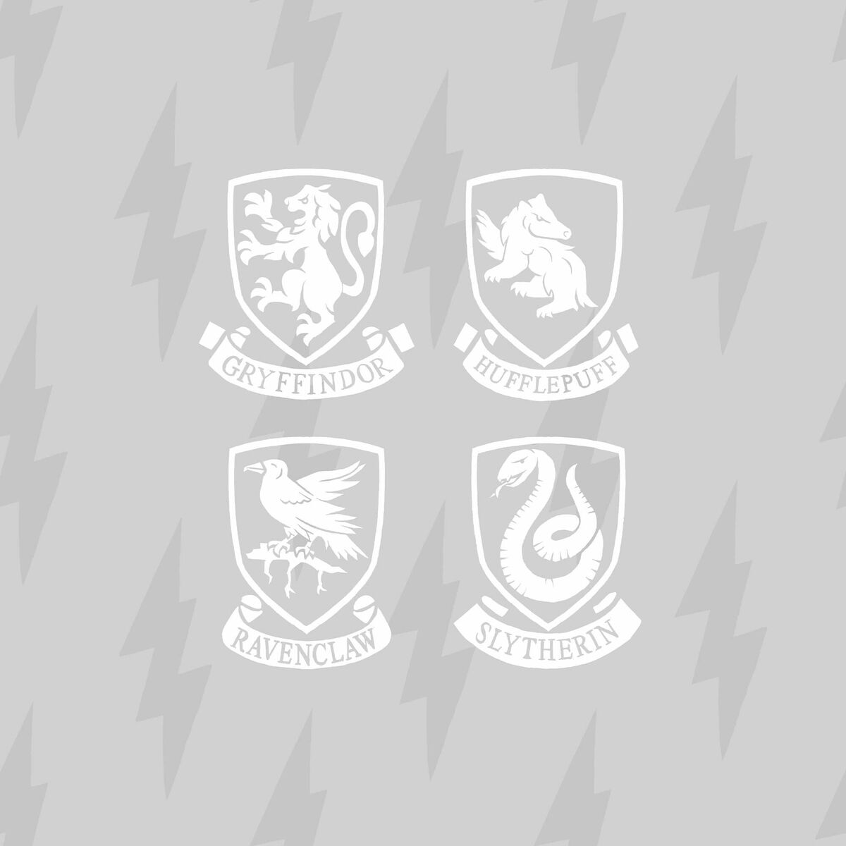 Påslakan Harry Potter Hogwarts Shields Multicolour 175 Trådar 240 x 220 cm Säng 160 - 7