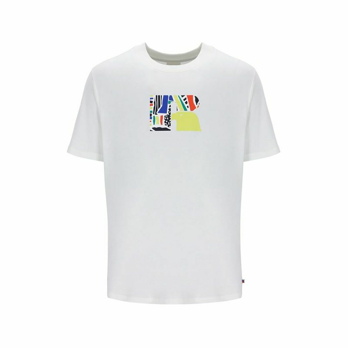 T-shirt med kortärm Herr Russell Athletic Emt E36211 Vit - 3