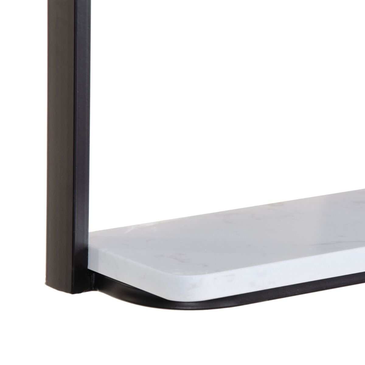 Väggspegel Vit Svart 60 x 2,5 x 90 cm - 4