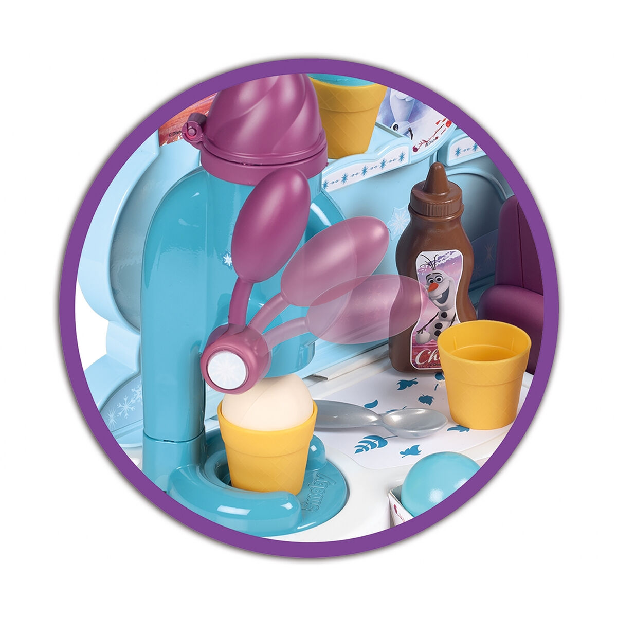 Leksakspaket Smoby  Frozen Ice Cream Shop - 4