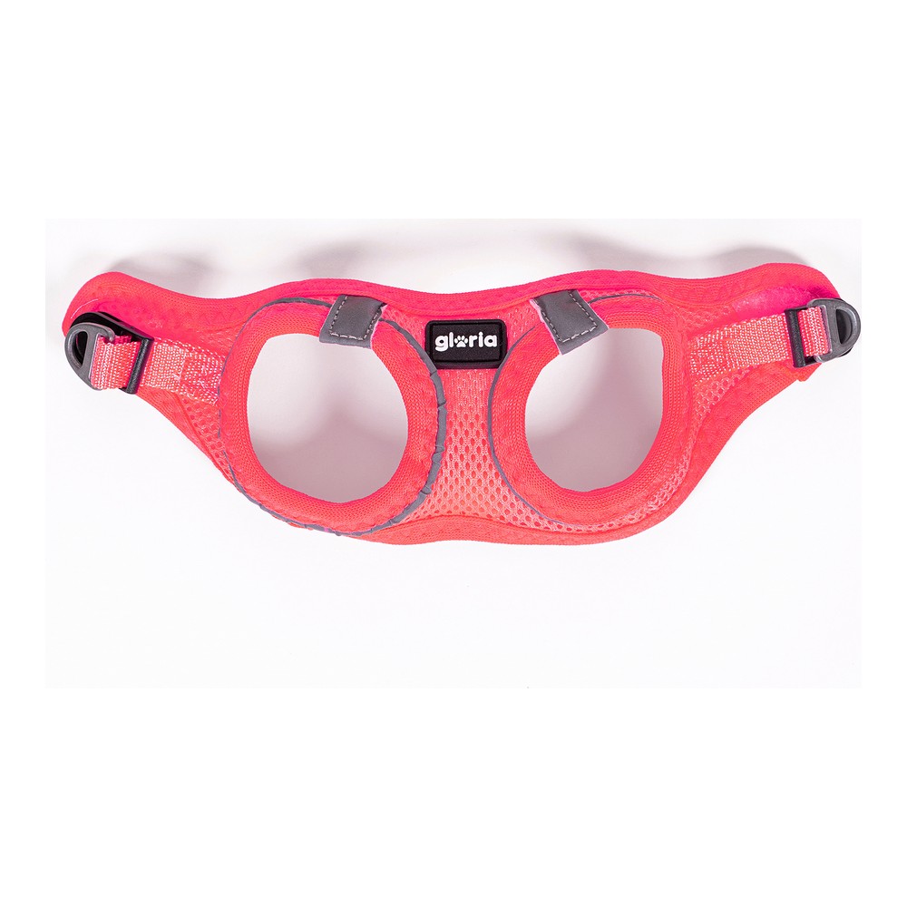 Hundsele Gloria Air Mesh Trek Star Justerbar Rosa Storlek XXXS (18-20 cm) - 3