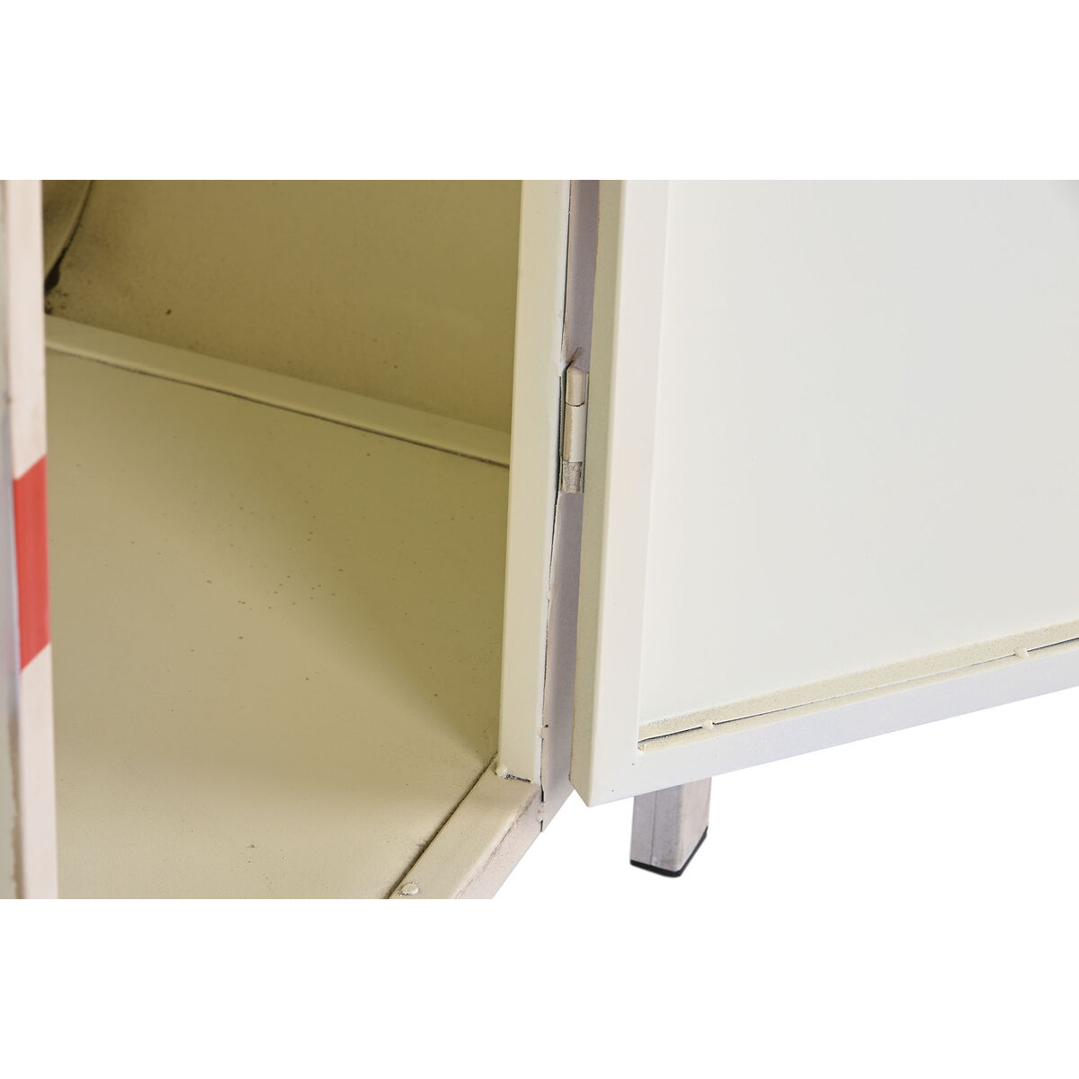 Skänk DKD Home Decor Vit Orange Metall 177 x 41 x 106 cm - 5
