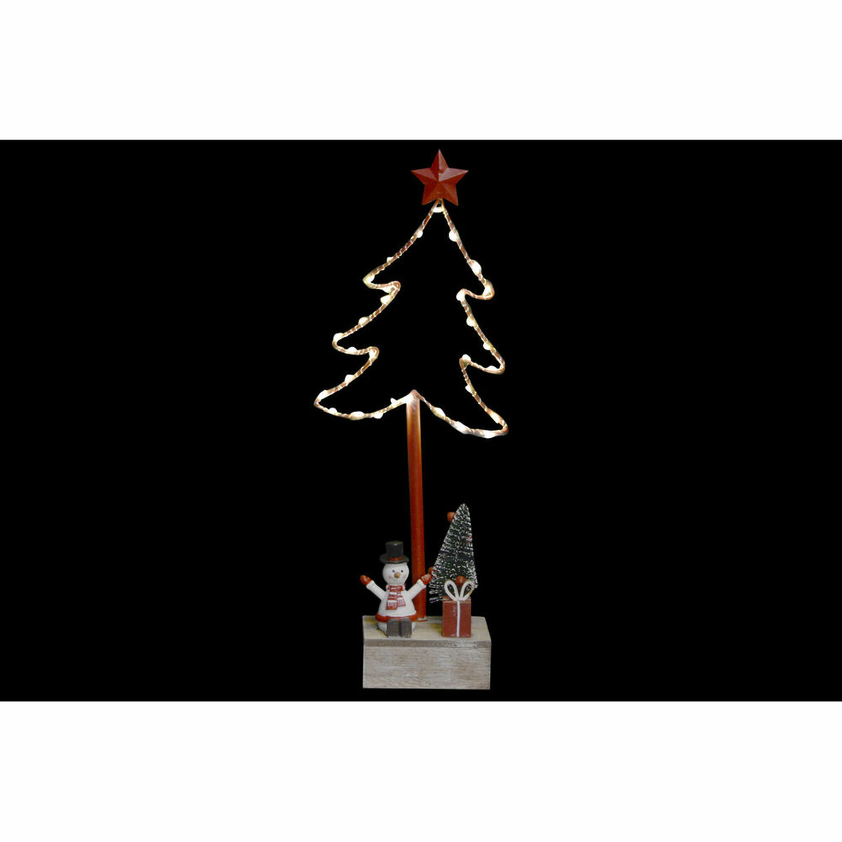 Julgran DKD Home Decor Metall LED (15 x 7 x 38 cm) - 2