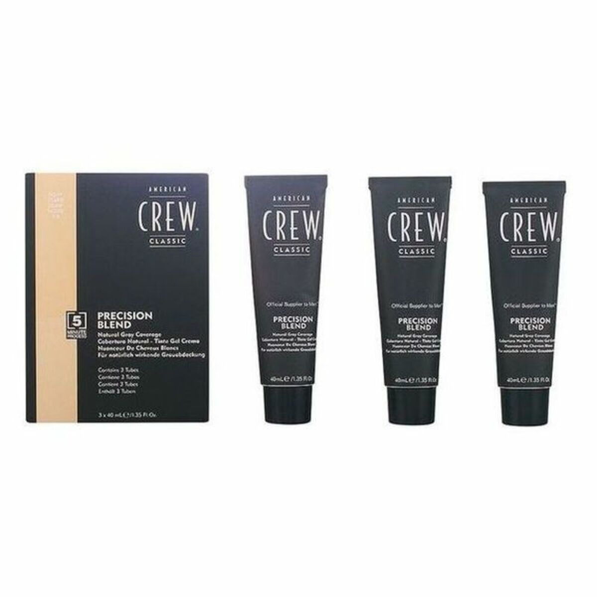 Permanent färg American Crew ACW0054 Nº 7-8 Light Nº 7-8 Light Lote