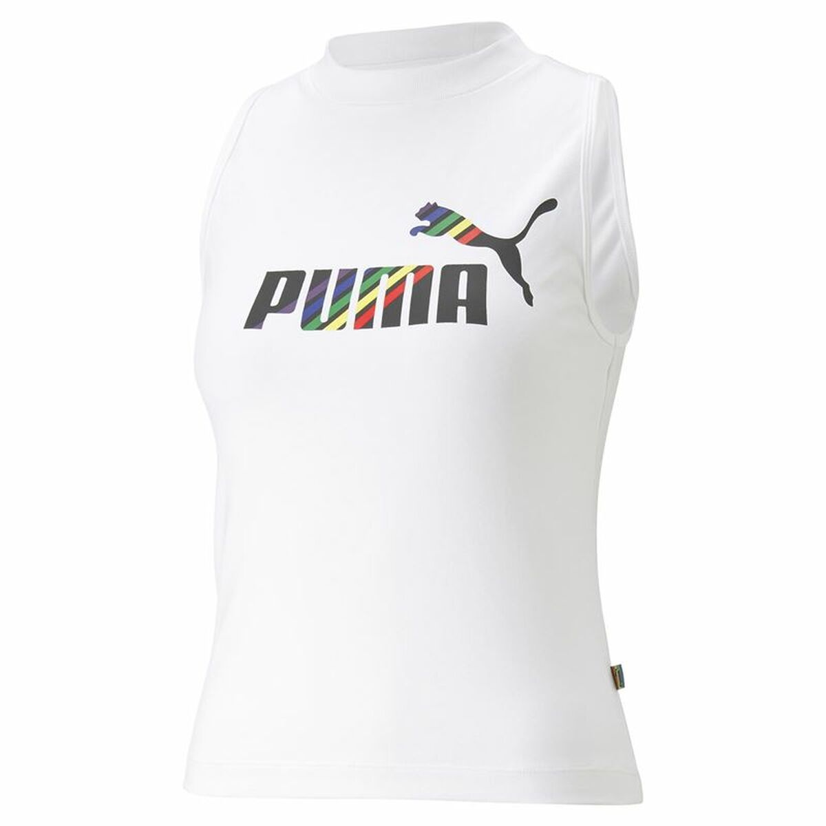 Ärmlös sporttröja Dam Puma Ess+ Love Is Love Sl Vit - 2