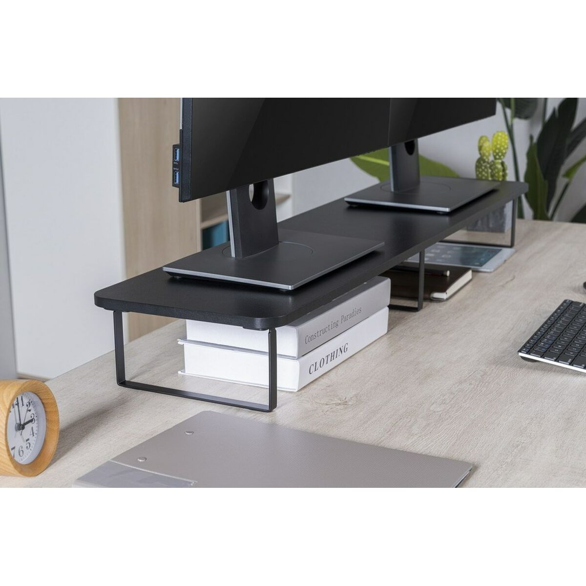 Bordfäste för Skärm GEMBIRD MS-TABLE2-01 26 X 12,2 X 100 CM - 2
