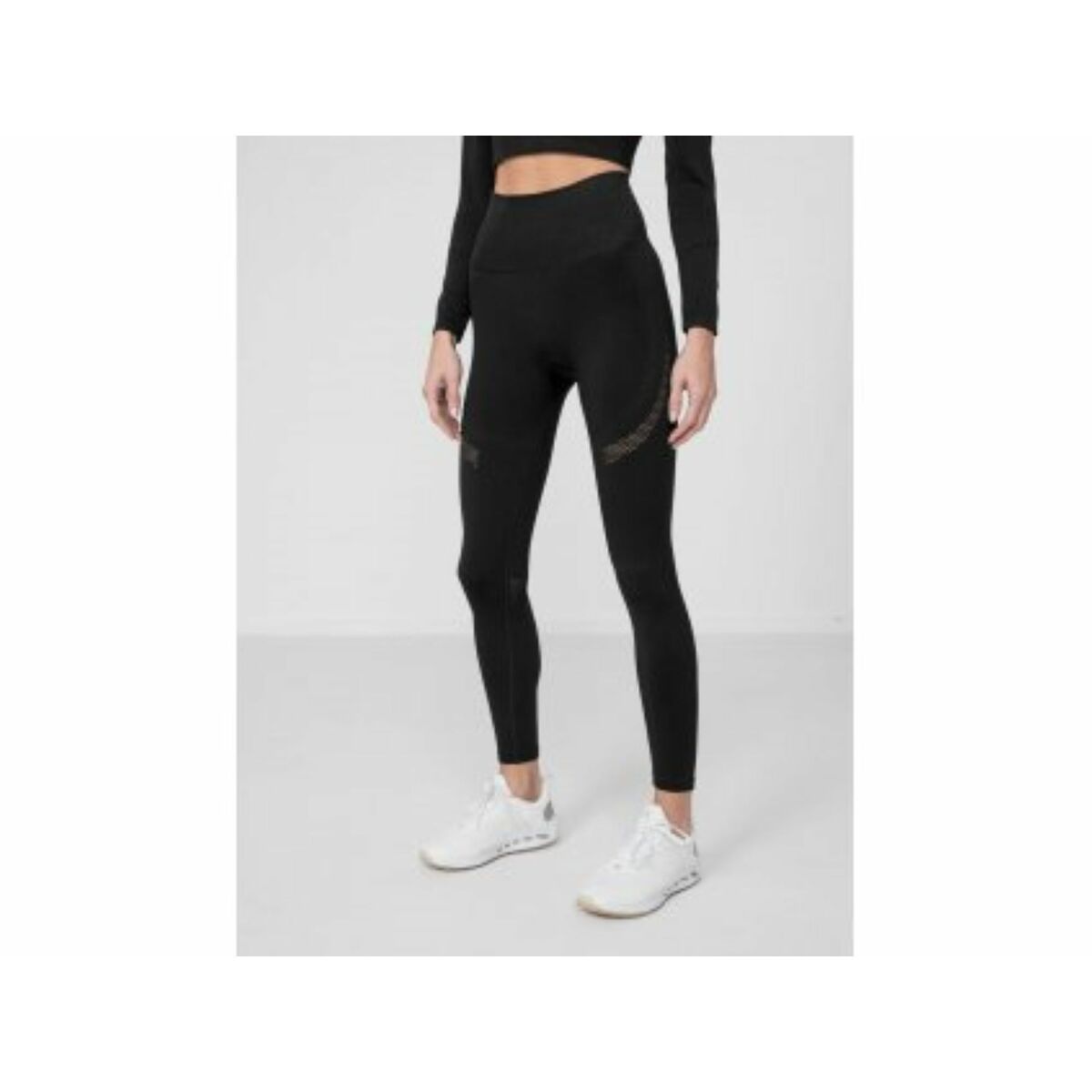 Sport-leggings, Dam PURE FORCE PANT H4Z22 SPDF012 4F Svart - 11