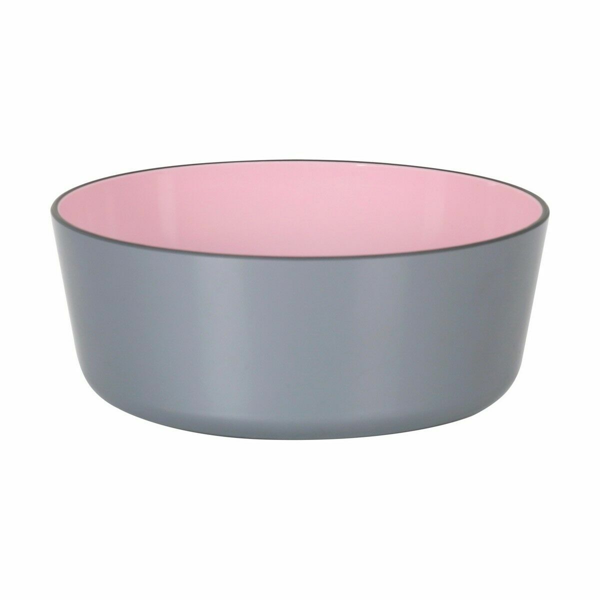 Skål Inde Melamin Rosa/Grå (12 antal) - 2