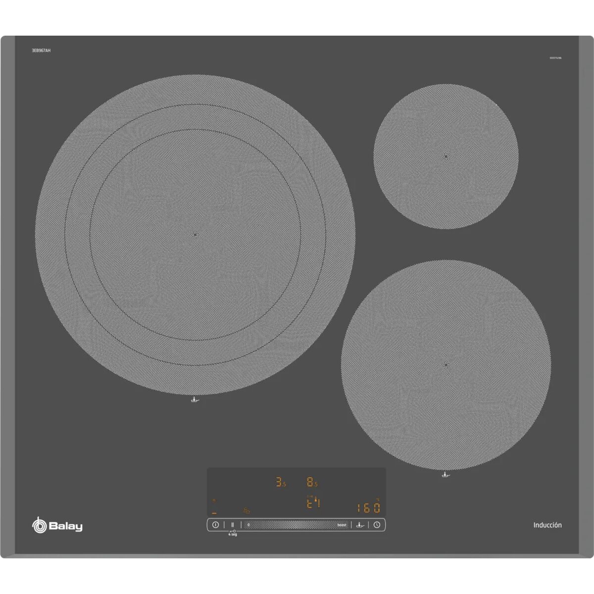 Induktionshäll Balay 3EB967AH 60 cm 7400 W