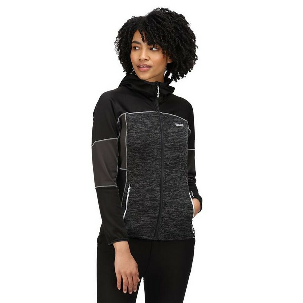 Sportjacka, Dam Regatta Walbury II Full Zip Svart - 5