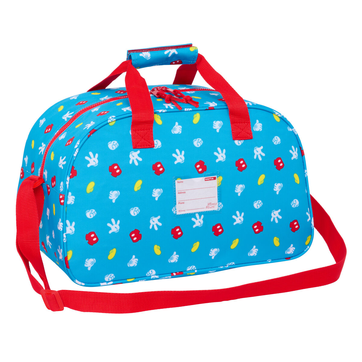 Sportväska Mickey Mouse Clubhouse Fantastic Blå Röd 40 x 24 x 23 cm - 3