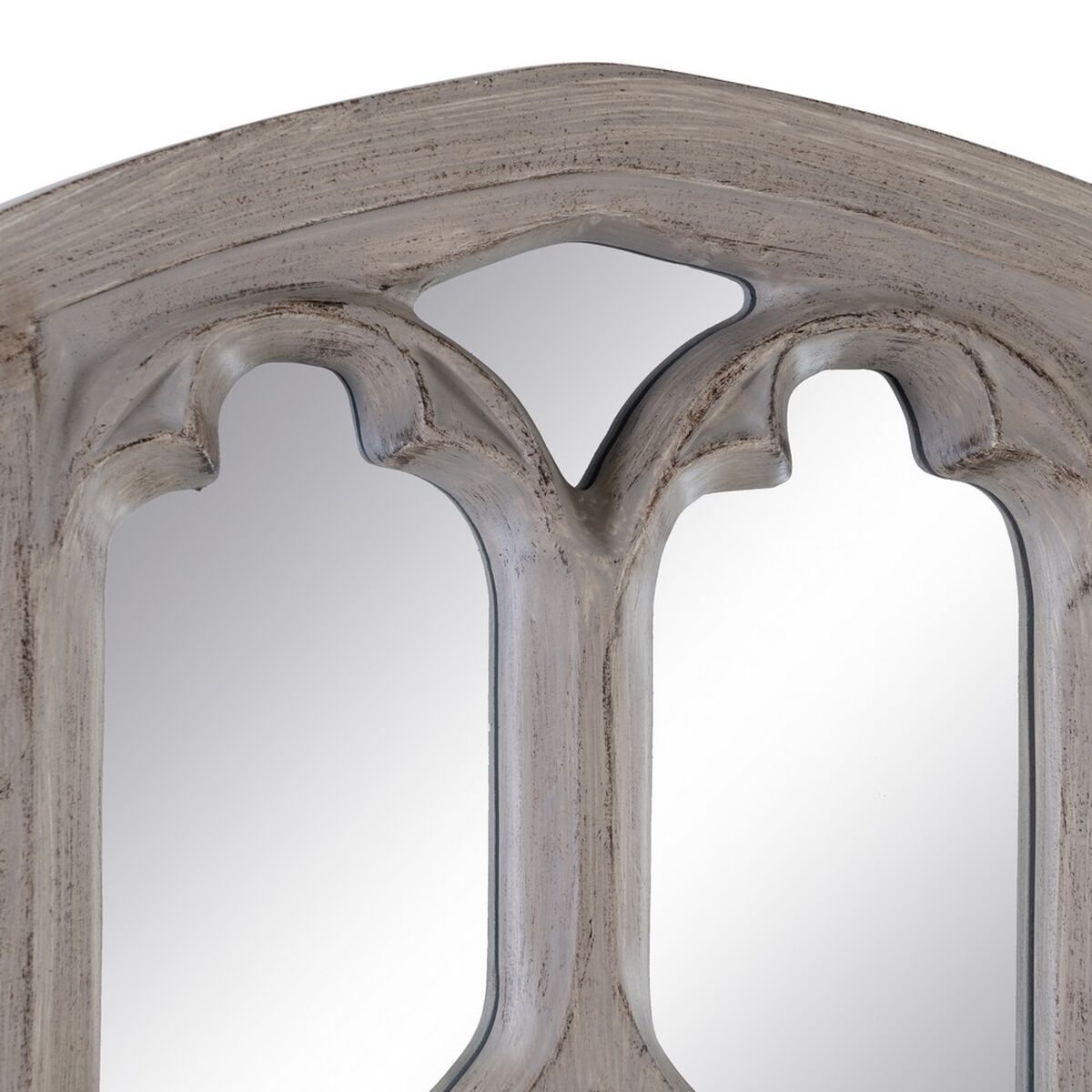 Väggspegel 106 x 94 x 5 cm Glas Naturell Polyuretan - 7