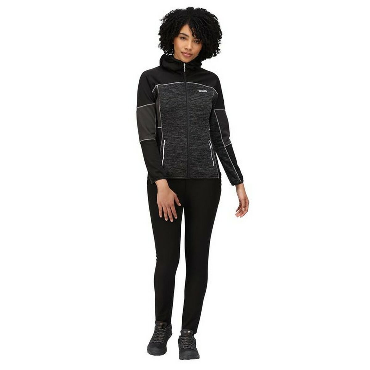 Sportjacka, Dam Regatta Walbury II Full Zip Svart - 7