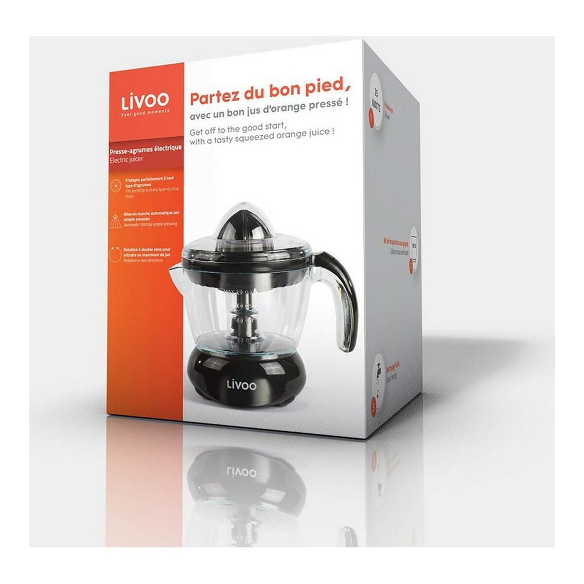 Elektrisk Juicepress Livoo DOD131N Svart 700 ml - 6