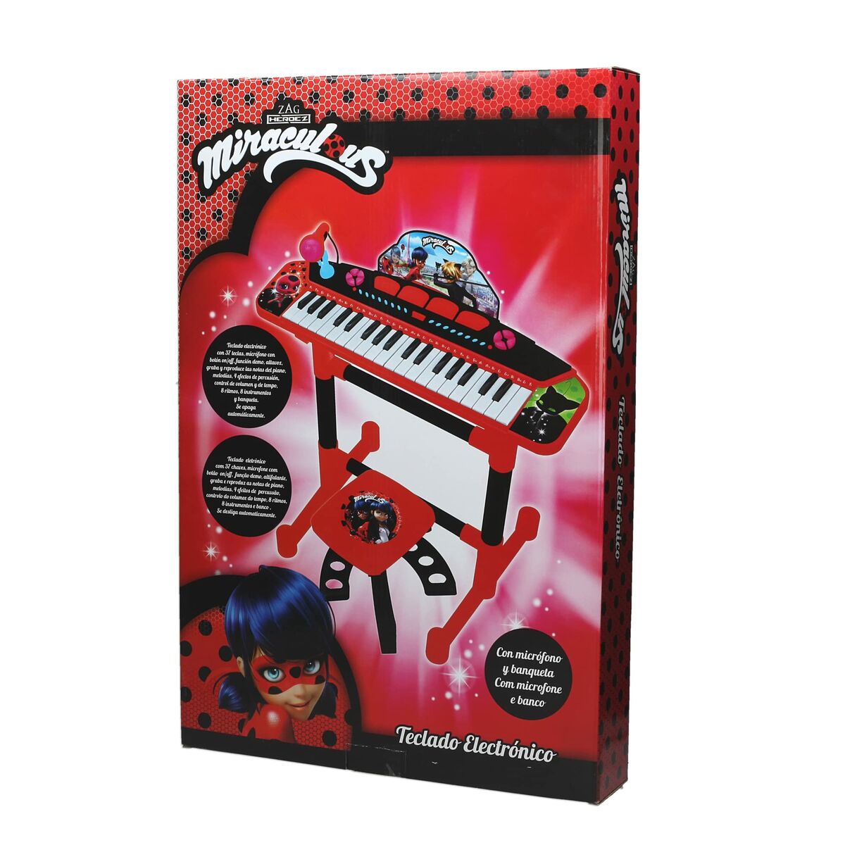 Elpiano Lady Bug Röd - 10