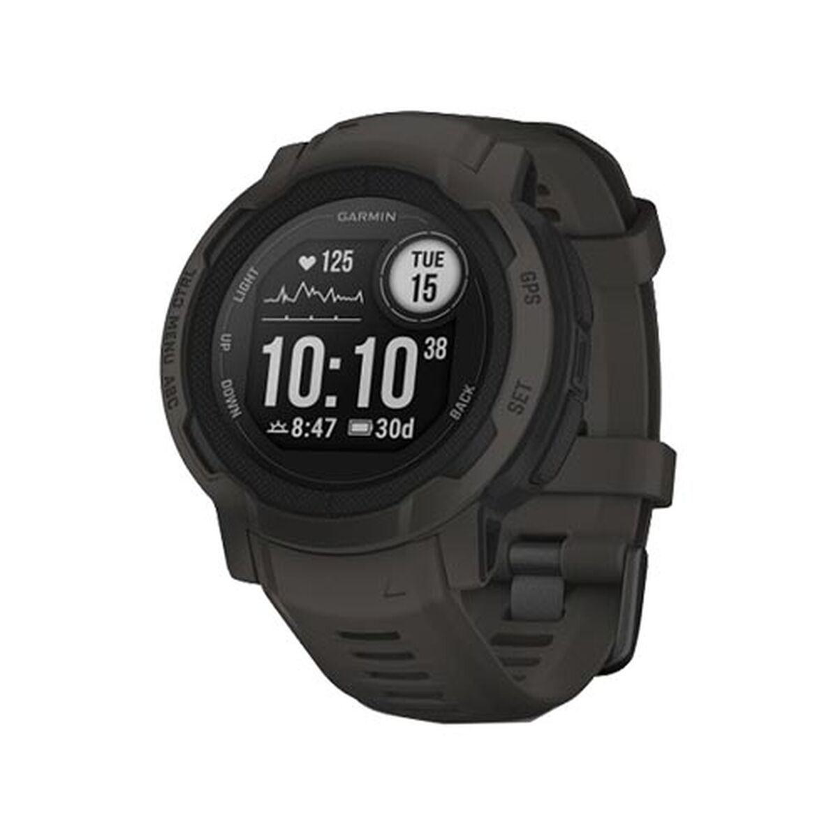 Smartklocka GARMIN Grafit 0,9" Ø 45 mm