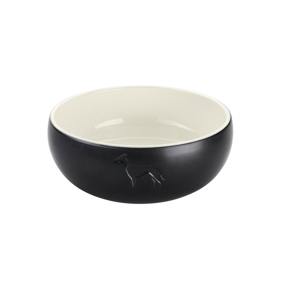 Hundmatare Hunter Svart Keramik Silikon 310 ml Modern
