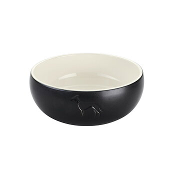 Hundmatare Hunter Svart Keramik Silikon 310 ml Modern