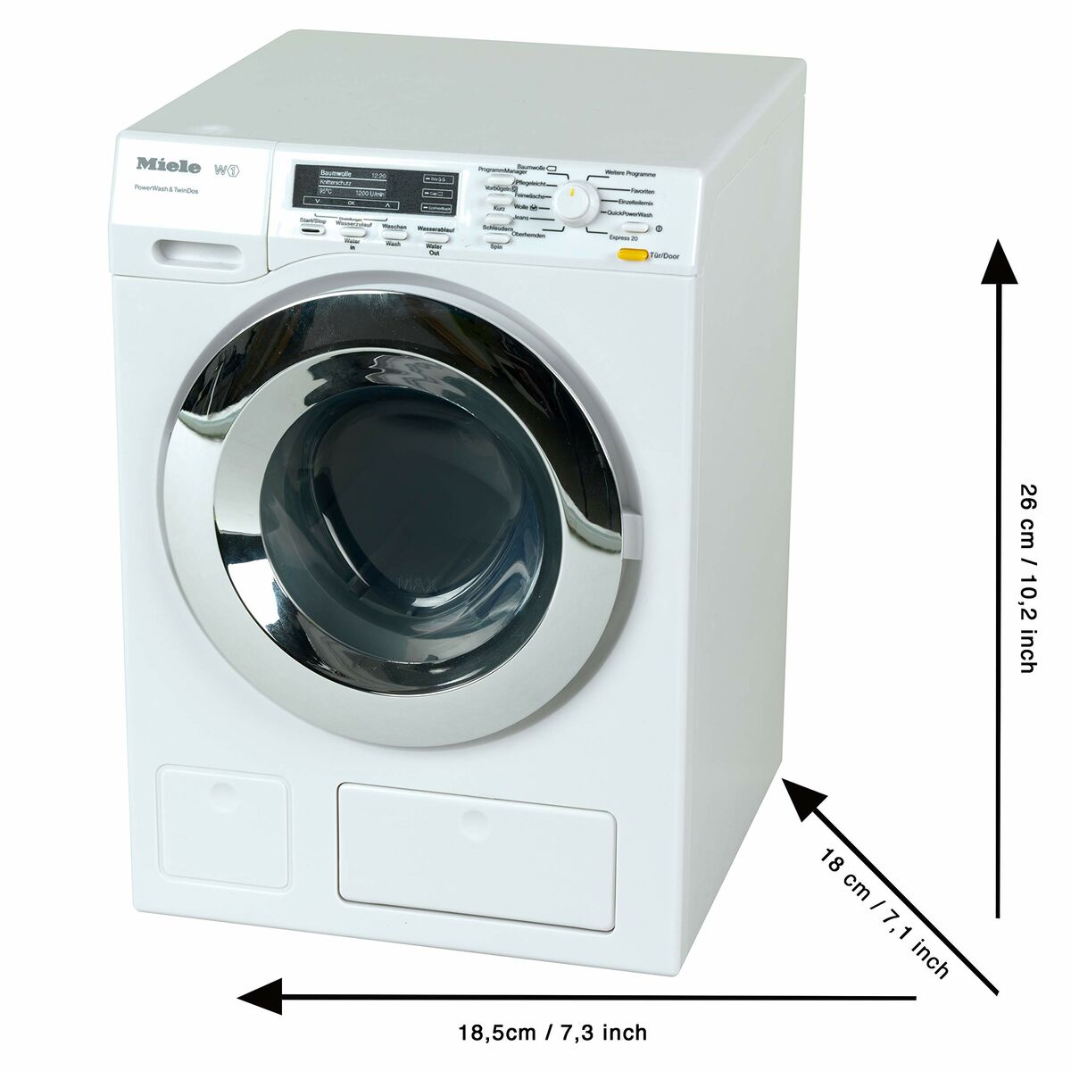 Leksaksapparat Klein Children's Washing Machine 18,5 x 18,5 x 26 cm - 5