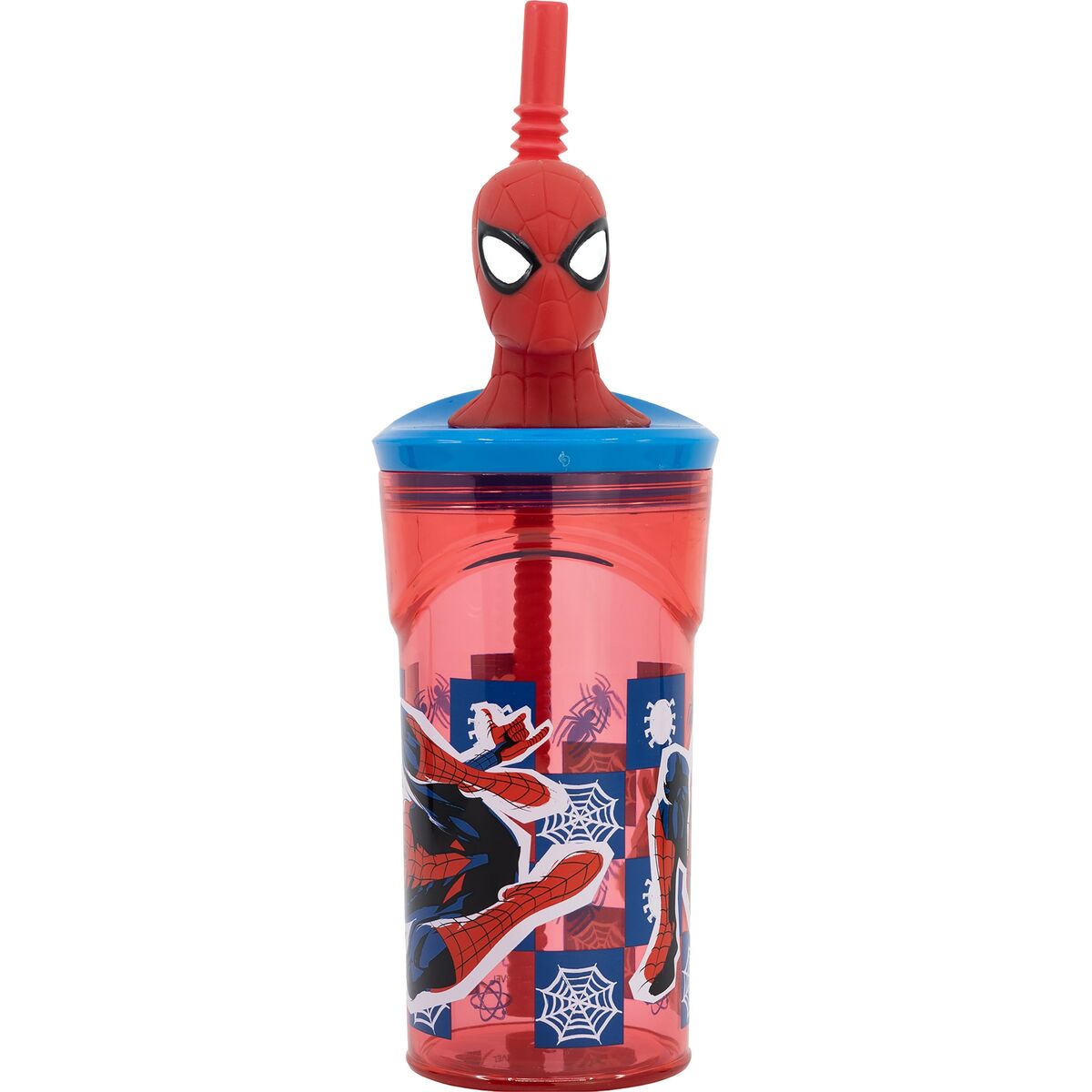 Muggen med Sugrör Spider-Man CZ11338 3D - 2