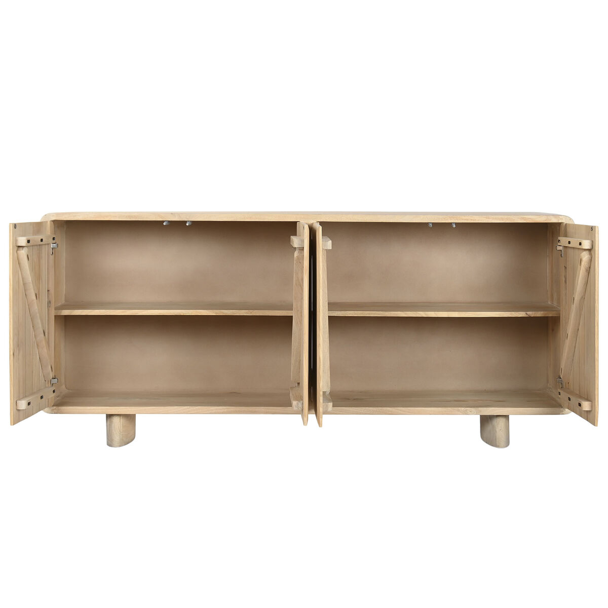 Skänk Home ESPRIT Brun Tölgy 180 x 40 x 80 cm - 3