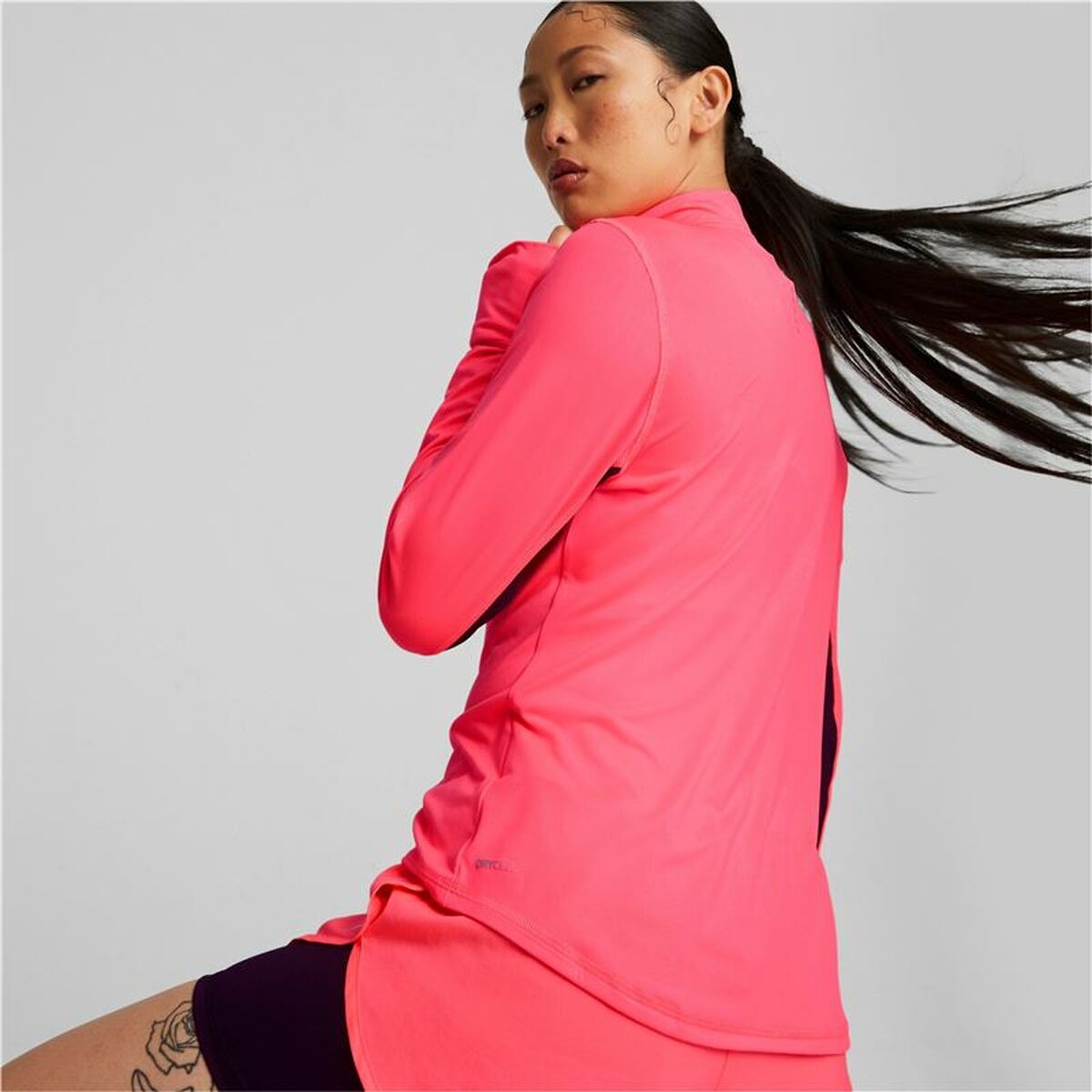 Långärmad t-shirt Dam Puma Favorite Rosa - 4