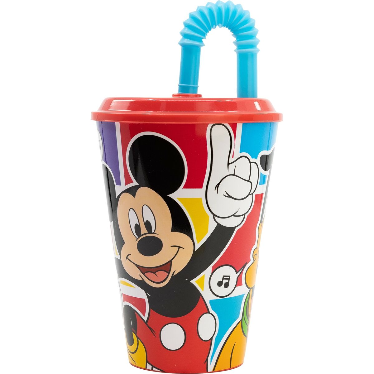 Muggen med Sugrör Mickey Mouse CZ11364 430 ml - 3