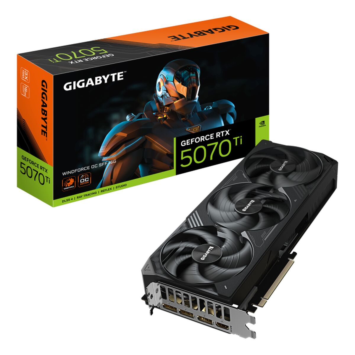 Grafikkort Gigabyte 9VN507TWO-00-G10 nvidia geforce rtx 5070 ti 16 GB GDDR6 GDDR7