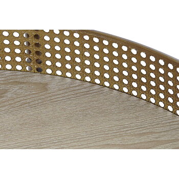 Soffbord DKD Home Decor Metall 80 x 80 x 38 cm