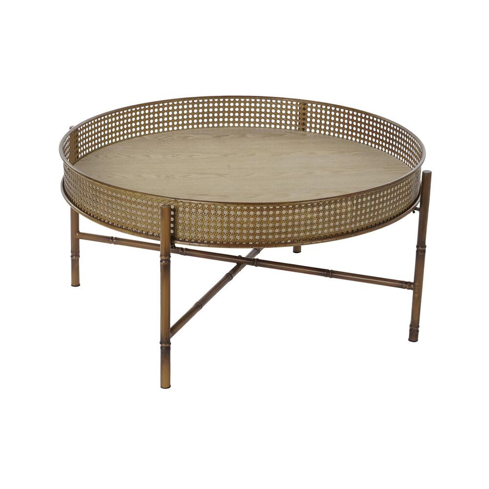 Soffbord DKD Home Decor Metall 80 x 80 x 38 cm - 5